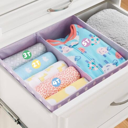 480 PCS Toddler Clothing Size Stickers, 1.25" Circle Sizing Sticker Labels for Toddler Clothing, Color-Coding Size Organizer Sticker for Children's Apparel Retail Store in Kuwait