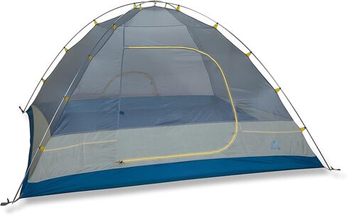 خيمة Mountainsmith Bear Creek لشخصين أو 4 أشخاص، تتضمن ذبابة المطر وبصمة القدم وحقيبة تخزين للحمل، خيمة خارجية خفيفة الوزن للتخييم وحقائب الظهر والمشي لمسافات طويلة in Kuwait