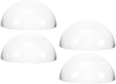 أوزان ورق على شكل قبة مقاس 1.49 بوصة من الزجاج الشفاف لنصف الكرة الأرضية لخياطة اللحف والخط وخياطة النسيج ونمط صنع ملحقات المكتب in Kuwait