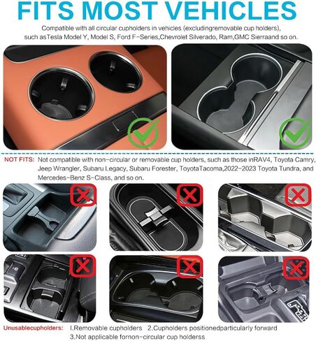 Car Desk for Laptop,360° Rotating Cup Holder Table，Wood Car Tray, Car Table & Car Food Tray，Steering Wheel Tray， Car Accessories for Women & Men. Compatible with Tesla Model Y/3/S, Ford F150& Most in Kuwait