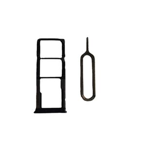 ruichuang Dual Sim Card Tray Holder Replacement for Xiaomi Redmi 9A / 9C Black