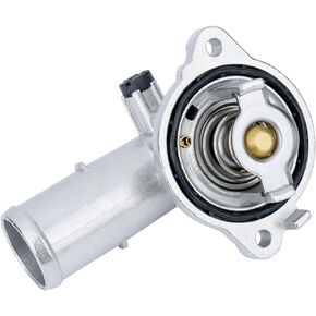 Upgrade Aluminium Thermostat Housing Assembly(1PCS).Replaces part # 5184651AF 902-852 5184651AH.Fit for Dodge Durango 2011-2015,Grand Cherokee 2011-2015, Wrangler JK 2012-2018.