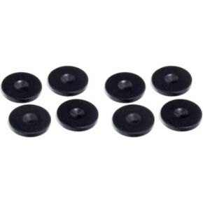 KEF GFS Stand Steel Floor Protectors (Black, Pack of 8)