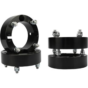 IRONTEK 4x156mm ATV Wheel Spacers 2"(50mm) Thickness with 12x1.5 Studs 131mm Hub Bore Fit for Polaris Sportsman 400 500 600 700 800 ATV UTV RZR