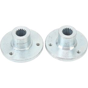 Jauarta Pair of 17T 3 Stud Rear Wheel Hub Shaft Steel Alloys Rear Axle Wheel Hub for Quad Bike ATV Dune Go Kart with 5 Inch Tires