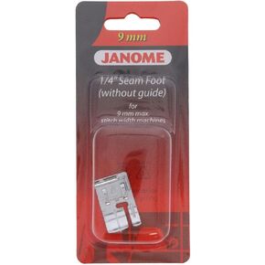 Janome ¼ Inch Foot Without Guide for 9mm Machines