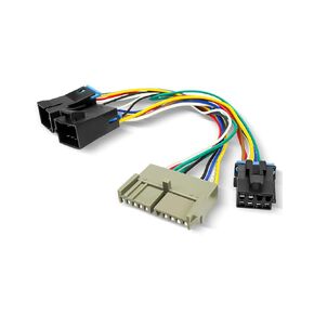 A/C Heater Temperature Control Adapter Wire Harness Fit for Chevy Silverado GMC 1995 Replace 9378815 1572548, Convert 1996-1999 Unit in 1995 Vehicle, for A/C Control Panel Without Rear Defrost Option