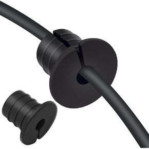 Cable Routing Kit for Starlink for 3/4 inch Wall Hole 4 Pcs, Starlink Accessories, Silicone Cable Wall Pass, Starlink Anti-Slip Wall Grommets for Cables (3/4 inch)