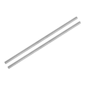 uxcell 2PCS Linear Motion Rod Shaft Guide 8mm x 300mm (0.315 x 11.81 inches) for 3D Printer and CNC Machine, Metric H8 Tolerance, Rigidity 53-62 HRC,Ra0.35m