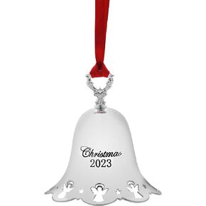 Towle 2023 Silver Plated Pierced Bell Ornament, 44th Edition in Saudi Arabia