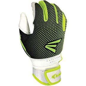 EASTON HYPERLITE Fastpitch Softball Batting Glove Series، زوج، للنساء والفتيات، مرن - تصميم مسامي خفيف الوزن، متين من قطعتين، حزام من النيوبرين مسامي in Saudi Arabia
