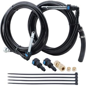 FL-FG0340 Fuel Lines Repair Kit - Fuel Vent Line Compatible with 2004-2010 Chevrolet Silverado GMC Sierra 1500 2500 3500 4.3L 4.8L 5.3L 6.0L 8.1L - Replace OE FLFG0340-1 set