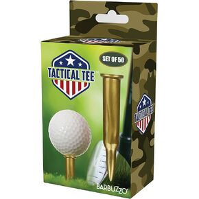 Caliber Gourmet Tactical Golf Tee (Pack of 50) CBG-TEE