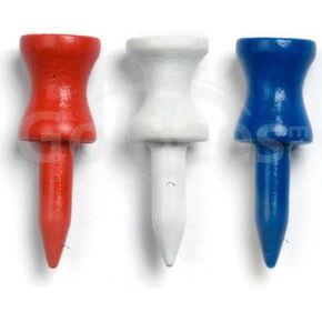 Golf Tees Etc 1 1/4" Step Down Tees - Pack of 100