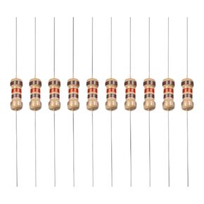YOKIVE 100 PCS Carbon Film Resistors, 1/4W 120 Ohm 5% Tolerances Resistor, Good for DIY Electronic Projects (4 Color Band, 1.77x0.09-Inch)
