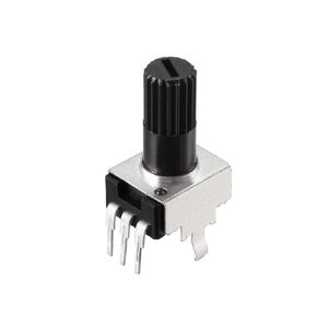 uxcell Potentiometer 200K Ohm Variable Resistors Single Turn Rotary Carbon Film 5pcs