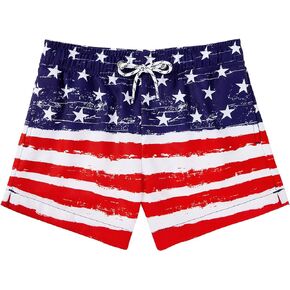 Zando Boys Swim Trunks Boys Swim Shorts Toddler Swimsuits Boy Quick Dry Swimwear with Drawstring 2-12 Years