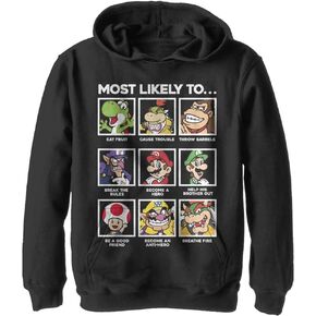 Nintendo Kids Likelyhood Youth Pullover Hoodie