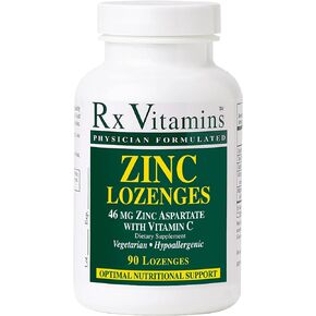 Rx Vitamins Zinc Lozenges, 90 Lozenges