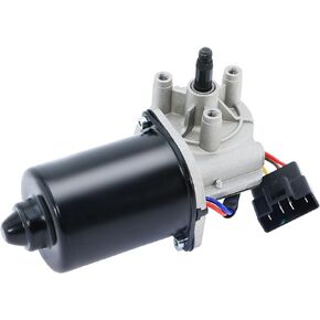 New Front Windshield Wiper Motor Compatible with 1998-2002 Dodge Ram 1500, 2000 2001 2002 Ram 2500 3500 4000 3.7 3.9 4.7 5.2 5.9 8.0L，Replaces 55076549AF 55076549AG 55076549AH 85-3024 40-3024