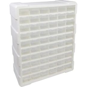 Everything Mary 60 Drawer Organizer, Multicolor - Multi-Purpose Plastic Cabinet - Small Parts Storage