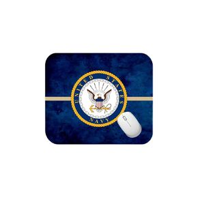 US NAVY Landscape MOUSEPAD, Square Waterproof Mouse Pad Non-Slip Rubber Base Mousepads for Office Laptop or PC, 9.4"x7.9"x0.12" Inch. Gorgeous sublimation design (US NAVY).