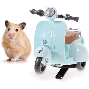 Mipcase Hamster Motorcycle Small Plastic Ducks Music Decor Car Motorcycle Guinea Pig Electric Hamster Motorcycle Plastic Chinchilla Motorcycle Compact Hamster Bike