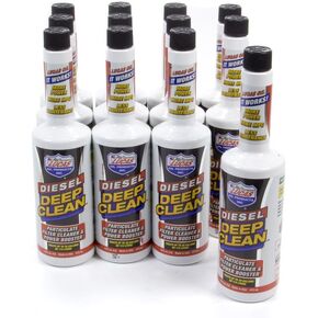 Lucas Oil 10872-12 Diesel Deep Clean Fuel Additive Case (12x16oz.), 1 Pack