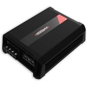 SounDigital 4 Channel 1200.4 Evox 2 Ohm 669 WRMS Amplifier Car Amp 12004EVOX2 (Renewed)