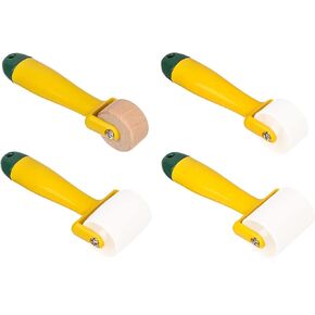 4 قطع من أسطوانة خياطة اللحف، أسطوانة درز صغيرة لخياطة الدرزات، أسطوانة ورق جدران لخياطة اللحف، الخياطة، الطباعة، الحبر، ورق الحائط، ديكور المنزل in Kuwait