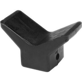 SeaSense Black Rubber Bow Stop, 4-Inch
