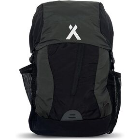 Bear Grylls 30L Hiking Hydration Backpack, Small Day Pack With 2L Water Bladder, Lightweight and Perfect for Camping, Running, Cycling, Mountain Biking, Skiing, Snowboarding For Men and Women - Black