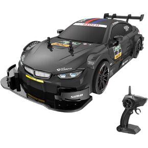 GoolRC RC Drift Car, 1:16 Scale Remote Control Car, 4WD 40KM/H High Speed RC Racing Car, 2.4GHz Electric Sport Driftings with Headlight, Drifting Tires and Racing Tires for Adults (Black)