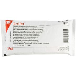 3m Red Dot Monitoring Electrode - Model 2560 - Bag of 50