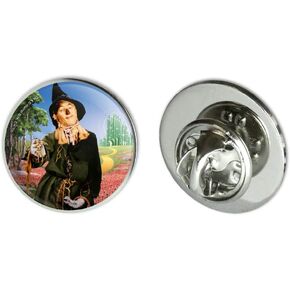 Wizard of Oz Scarecrow Character Metal 0.75" Lapel Hat Pin Tie Tack Pinback