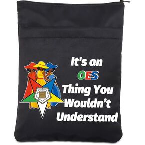 CMNIM OES Gifts,OES Book Cover, Order of Eastern Star Ritual Book Cover,Book Gift for Book Lover,Sorority Sistar Sisterhood Gifts, It's an OES Thing You Wouldn’t Understand (OES Book Cover)