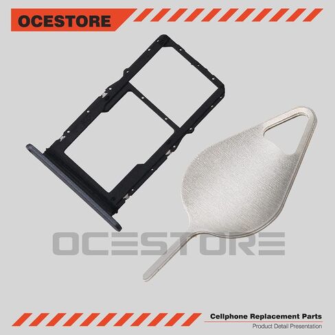 قطعة بديلة من OCESTORE لـ Revvl V 4G SIM فتحة بطاقة Micro SD جزء حامل صينية الذاكرة لـ Revvl V 4G (أسود) in Saudi Arabia