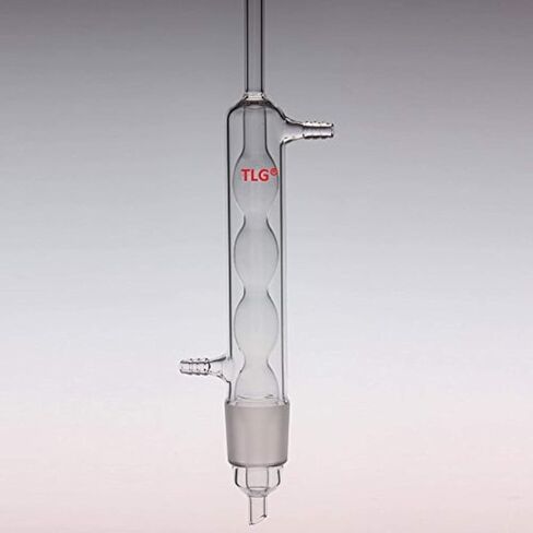 مكثف CHEM SCIENCE INC CS-C0243445، لمستخلصات Soxhlet، وصلة 34/45، طول السترة 190 مم in Kuwait