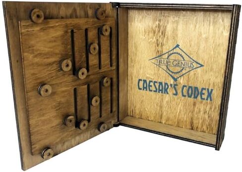 Project Genius Inc. Viking Sea Chest – Gift Box Puzzle, Brain Teaser Box That Holds Gift Cards, Money, Artfully Crafted Wooden Puzzle, Secret Box, Gift Box, Puzzle Box in Saudi Arabia
