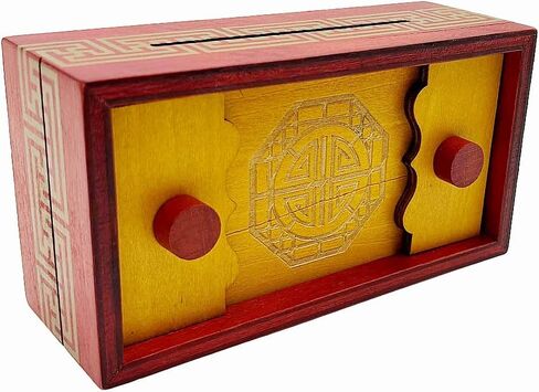 Project Genius Inc. Viking Sea Chest – Gift Box Puzzle, Brain Teaser Box That Holds Gift Cards, Money, Artfully Crafted Wooden Puzzle, Secret Box, Gift Box, Puzzle Box in Saudi Arabia