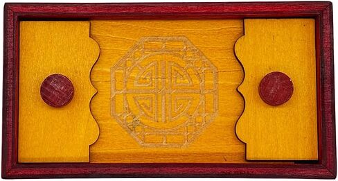 Project Genius Inc. Viking Sea Chest – Gift Box Puzzle, Brain Teaser Box That Holds Gift Cards, Money, Artfully Crafted Wooden Puzzle, Secret Box, Gift Box, Puzzle Box in Saudi Arabia