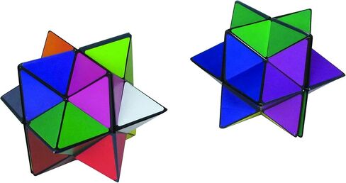 California Creations The Amazing Star Cube: 2 Piece Transforming Geometric Puzzle - Solve The Cube To Find The Hidden Star in Saudi Arabia