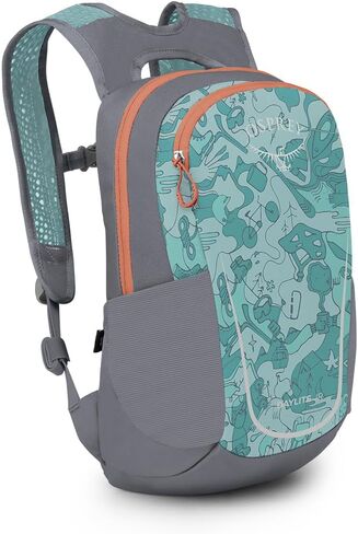 Osprey Daylite Jr. Kids' Backpack, Enjoy Outside Print/Grey Area, One Size in Saudi Arabia