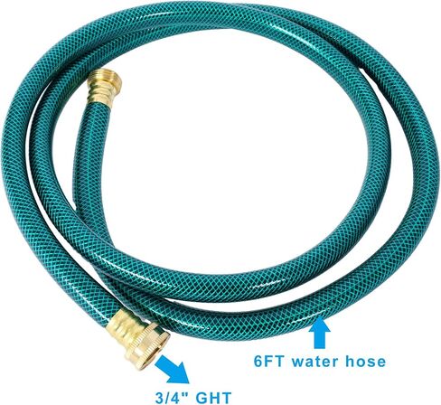 Water Transfer Pump, 115V 330 Gallon Per Hour - Portable Electric Utility Pump with 6' Water Hose Kit - To Remove Water From Garden, Hot Tub, Rain Barrel, Pool, Ponds, Aquariums, and More in Saudi Arabia