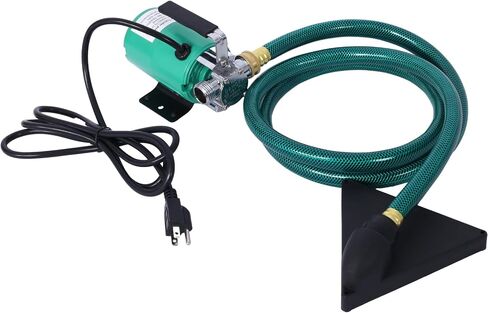 Water Transfer Pump, 115V 330 Gallon Per Hour - Portable Electric Utility Pump with 6' Water Hose Kit - To Remove Water From Garden, Hot Tub, Rain Barrel, Pool, Ponds, Aquariums, and More in Saudi Arabia