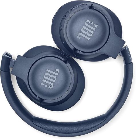 JBL Tune 710BT Bluetooth Wireless Over-Ear Headphones with Microphone - Black (Renewed) in Saudi Arabia