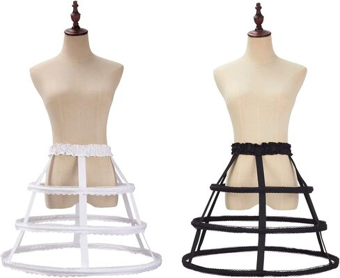 Cage Hoop Skirt Petticoat Dress Pannier Bustle Crinoline Underskirt in Saudi Arabia