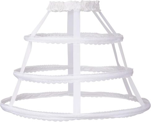 Cage Hoop Skirt Petticoat Dress Pannier Bustle Crinoline Underskirt in Saudi Arabia