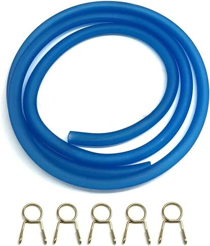 فلتر وقود الغاز/مضخة الوقود الفراغي بيتكوك/خط أنبوب خرطوم أزرق مناسب لمحركات GY6 50cc 150cc 139QMB 157QMJ Roketa TaoTao Sunl سكوتر الدراجات النارية ATV in Kuwait