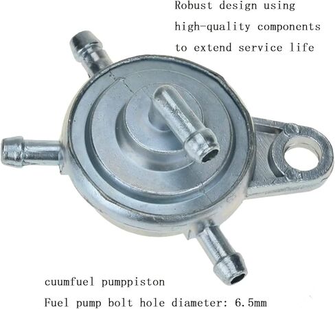 فلتر وقود الغاز/مضخة الوقود الفراغي بيتكوك/خط أنبوب خرطوم أزرق مناسب لمحركات GY6 50cc 150cc 139QMB 157QMJ Roketa TaoTao Sunl سكوتر الدراجات النارية ATV in Kuwait